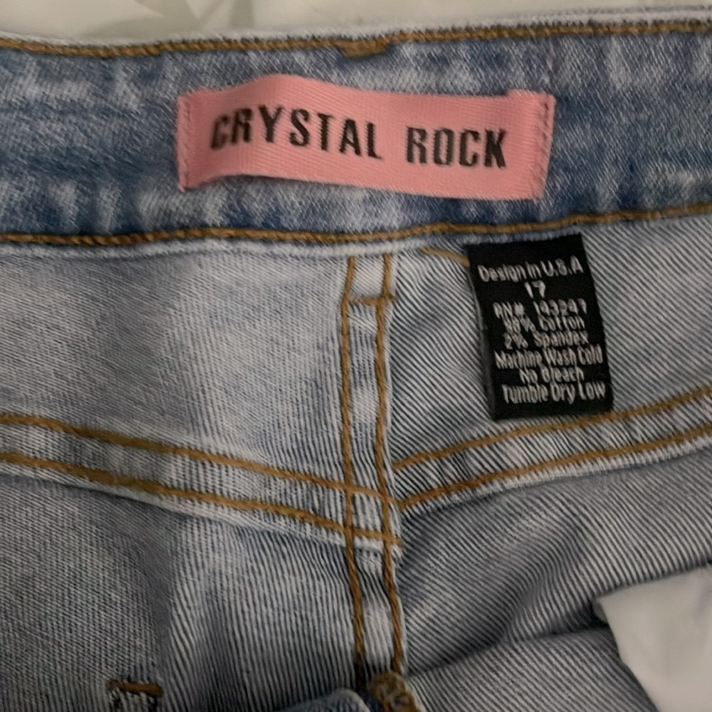 Crystal rock size 17 jeans - Picture 7 of 9